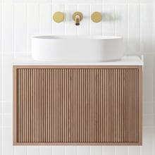 Clifton Ensuite 600mm Wall Hung Single Vanity
